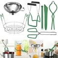 thumbnail image 1 of YOPTOP Canning Kit  7 Pcs Canning Supplies Starter Kit  Food Grade Stainless Steel Canning Set for Beginner  Canning Essential Tools for Water Bath & Pressure Canner  Green, 1 of 8