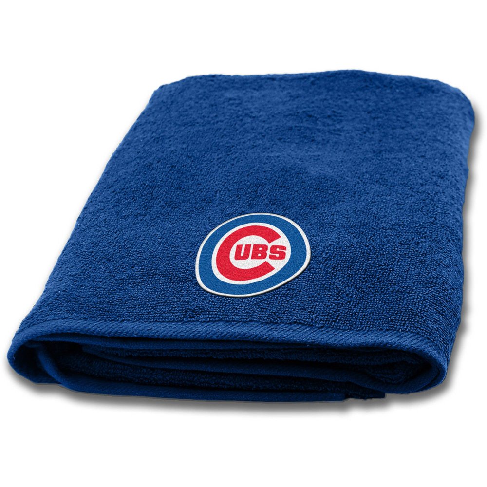 MLB Chicago Cubs Cotton 25" x 50" Applique Bath Towel, 1 Each Walmart
