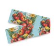 thumbnail image 7 of Yayeee Table Runner 70 inches Long Home Kitchen Dinning Party Decoration, Orange Floral Tomatoes, 7 of 7