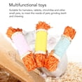thumbnail image 4 of Teeth Grinding Toys  Teeth Grinding Chew Toys 3Pcs  Chew Toys Colorful Paper Tube Safe Relieve Boredom Teeth Grinding Small Animals Chew Toys For Hamster Guinea Pig, 4 of 8