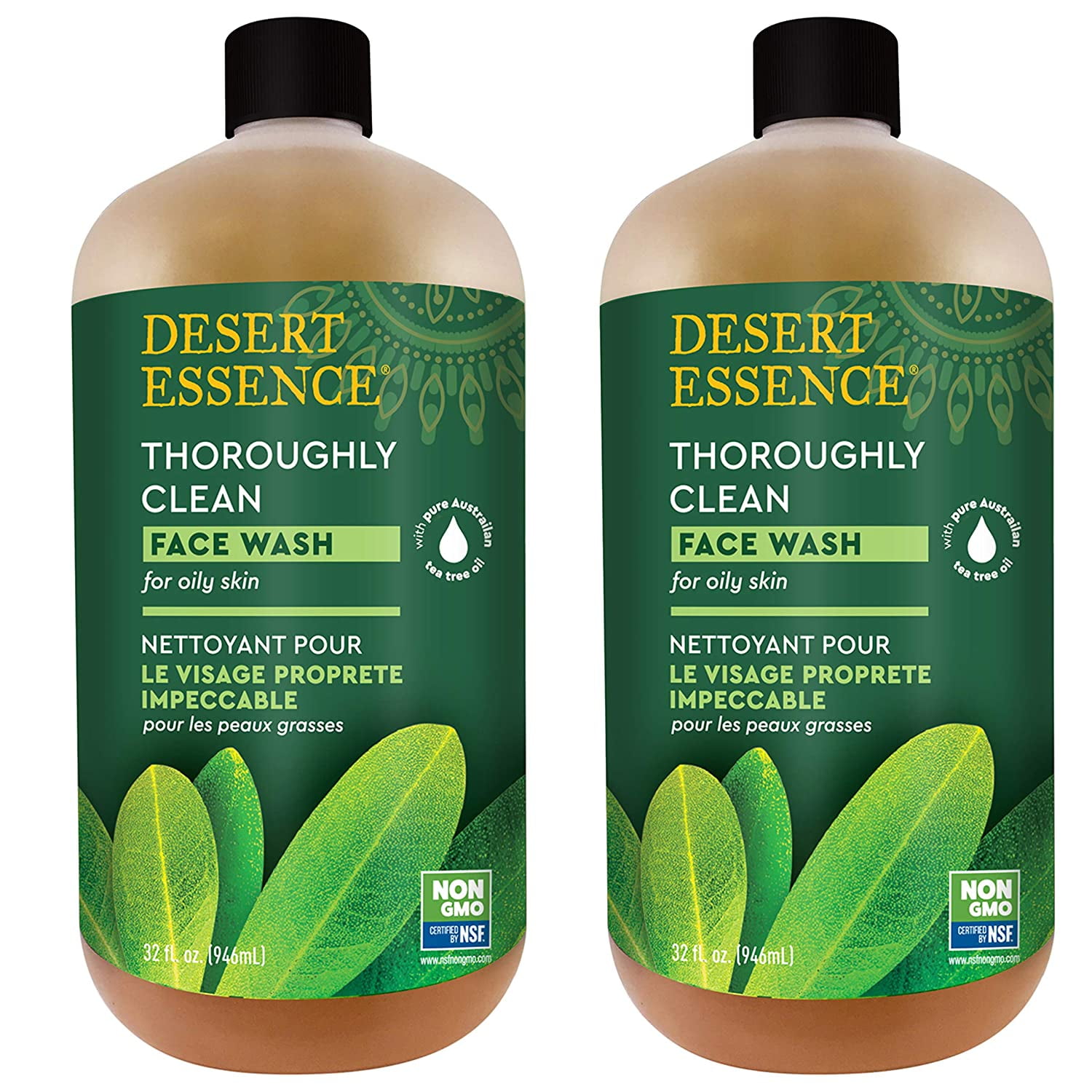 desert essence thoroughly clean face wash original