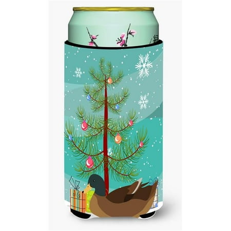 

Khaki Campbell Duck Christmas Tall Boys Beverage Insulator Hugger