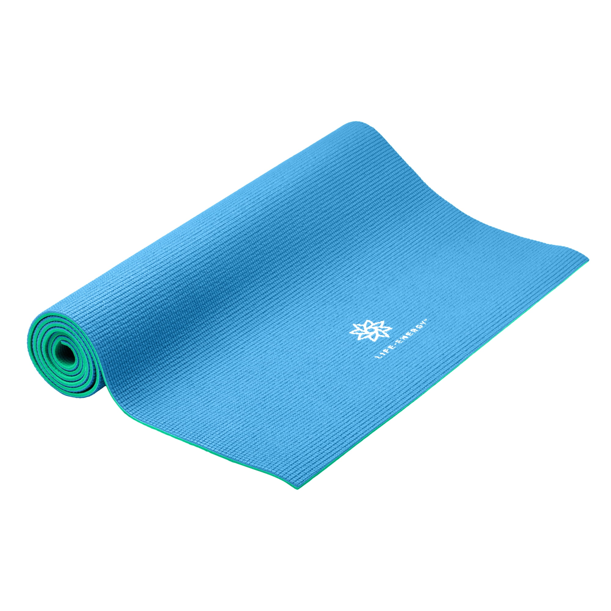 Life Energy 6mm Reversible Yoga Mat, Emerald