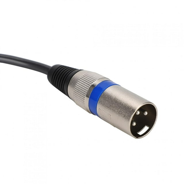 Cable r c a a xlr, cable de conexión de 1,5 m conector de cable de audio r c a macho a xlr macho cable adaptador de audio línea de audio con cable de pvc de doble para para para