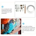 thumbnail image 3 of Supvox 1 Set Bird Perches Parrot Cage Perch Iron for Parrot Owners, 3 of 5