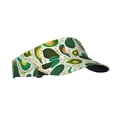 thumbnail image 2 of Easygdp Green Avocado Stretchy Visor - Unisex Visor Hat for Men and Women, UPF 50 Sun Protection Visor, Ultra-Light, 2 of 8