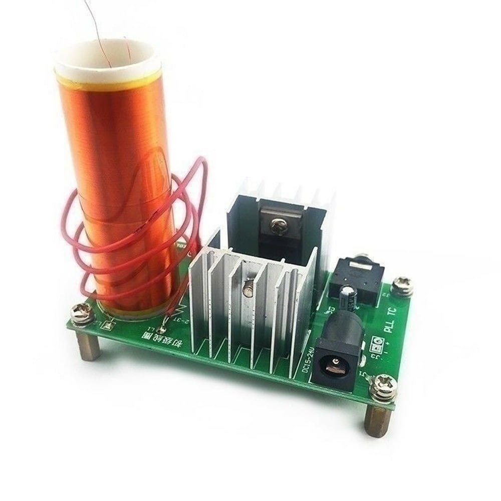 Mini Tesla Coil Plasma Speaker Electronic Kit 15W DIY Kits With Stainless-CE 