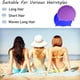 thumbnail image 5 of Gorro de baño de silicona de alta calidad gorro de baño gorro de baño para cabello largo, gorro de baño saludable y cálido Xemadio 221397-1, 5 of 8