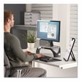 thumbnail image 4 of Fellowes? Smart Suites Corner Monitor Riser, Black, 4 of 5