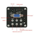 thumbnail image 5 of 14MP 1080P VGA Digital Industrial Video Microscope Camera 6-60mm Big Visual Fixed Lens For Digital Image Acquisition, 5 of 6