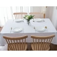 thumbnail image 3 of Nappe de table solide 100 % coton Fabstyles Hotel, 3 of 4