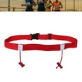 thumbnail image 6 of Baoblaze Reflective Tape Race Number Belt Triathlon Waist Belt Night Running Red, 6 of 8