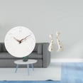 thumbnail image 2 of Reloj de pared,Reloj de pared decorativo para baño o dormitorio,Reloj de pared redondo silencioso,sin tictac,ideal para regalar.,Figura de gato,Esculturas de gatos de pareja,figura decorativa, 2 of 8