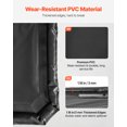 thumbnail image 4 of VEVOR Containment Mat, 8 ft 6 in x 20 ft, Non-Slip PVC Garage Floor Mat with a Cleaning Squeegee, Heavy Duty Durable Waterproof Protection from Snow, Rain and Mud for Cars SUVs Trucks Parking, Black, 4 of 9