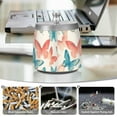 thumbnail image 6 of Yayeee Ashtray with Lid for Cigarette Smokeless Stainless Steel Home Ash Holder, Watercolor Butterflies, 6 of 7