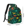thumbnail image 2 of Goofa Colorful Dinosaurs Pattern Comfortable Student Backpack - Ergonomic Design, Durable, Water-Resistant, Multi-Compartment,Travel, and Outdoor Activities, 2 of 5