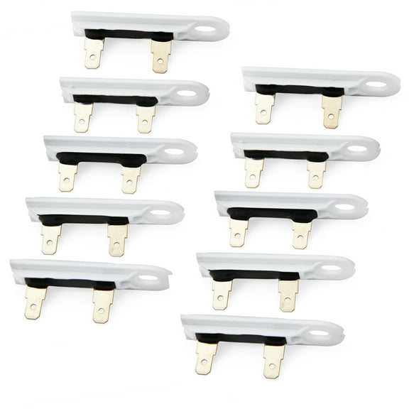 Nixface 10 Pcs Dryer Thermal Fuse for Whirlpool & Kenmore OE 3392519 WP3392519