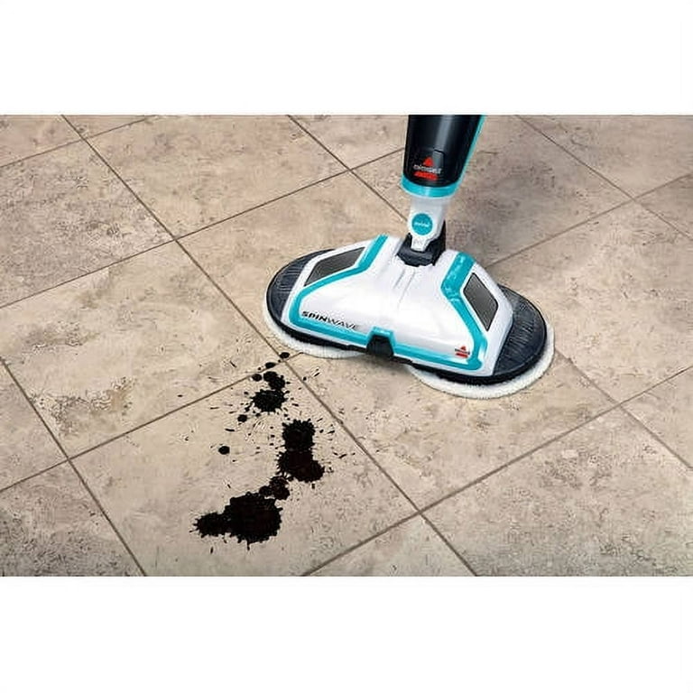 BISSELL Spinwave Hard Floor Powered Mop and Clean and Polish, 2039W