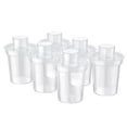 thumbnail image 1 of Dispensador de leche en polvo portátil de 6 piezas, dispensador de fórmulas para viajes, dispensador de polvo de sellado a presión, dispensador de sellado antiderrames, 1 of 8