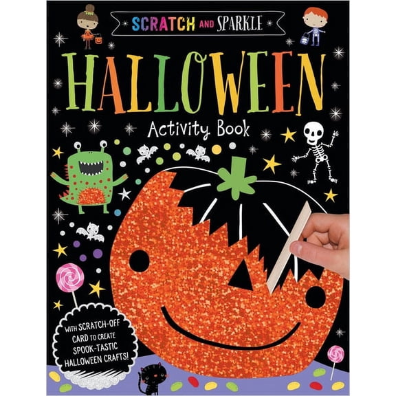 Scratch and Sparkle Halloween Activity Book, (Paperback)