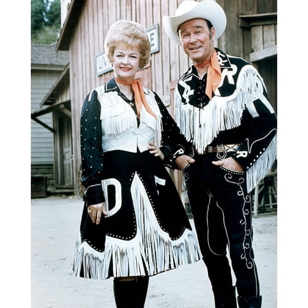Roy Rogers 24X36 Classic Hollywood Poster Later Pose With Dale Evans