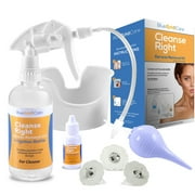 Cleanse Right 3rd Generation Ear Wax Removal Tool Kit- FDA Approved, US Made Ear Drops Included! Irrigation Bottle, Wash Basin, Bulb Syringe!