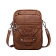 thumbnail image 2 of Bolso Bandolera Ygjytge PU Suave Color Sólido, 2 of 9