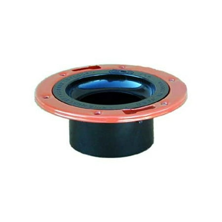 Adjustable Flange Bearings - GenovaProducts ABS-DWV Closet Flange with Adjustable Metal Ring