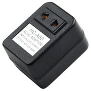 220V to 110V 50W Step Up and Down Power Voltage Converter Watt Transformer for Travel (Black, 50W)
