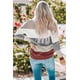 thumbnail image 1 of ABPHQTO Suéter con bolsillos colorblock para mujer, 1 of 5