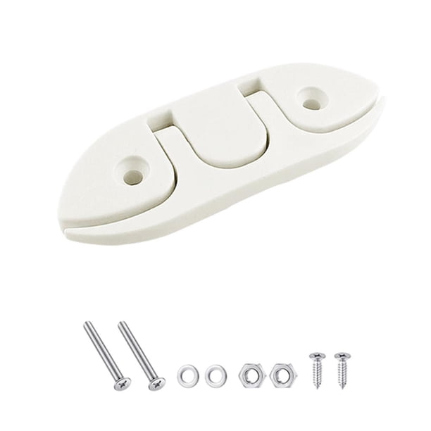 120mm Barco Flip Up Plegable Pull Up Cleat Hardware Barco Plegable Cleat Flip-up blanco Zulema Grapa plegable para barco