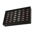 thumbnail image 2 of ziyahi Rings Display Box 36 Slot with Transparent Lid Showcase for Pendant black, 2 of 2
