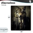 thumbnail image 4 of Stupell Industries Eclectic Fancy Wolf in Suit Canvas Art, 36 x 48, by Ray Powers, 4 of 8