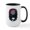 White/Black Inside, variant on CafePress - Space Snoopy 15 Oz Ceramic Mug - 15 oz Ceramic Large White Novelty Mug