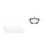 thumbnail image 1 of Elegante Recipiente De Vidrio Con Forma De Calabaza Para Dulces, Con Tapa Para Galletas Y Dulces. Tarro Decorativo Transparente Para Servir En Casa Y Fiestas., 1 of 8