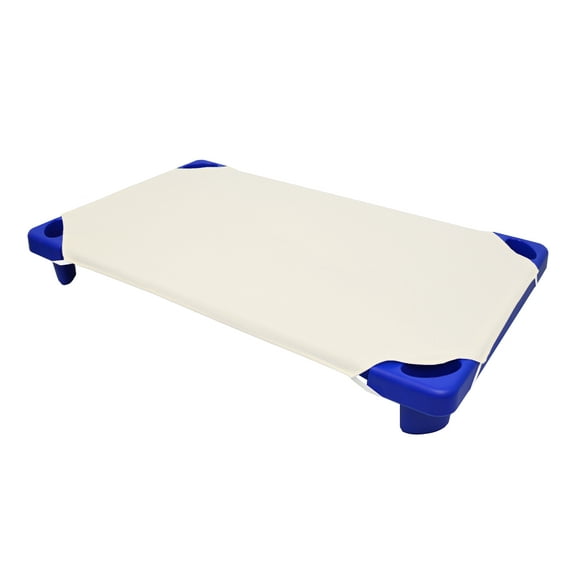 American Baby Company 100% Natural Cotton Percale Cot Sheet for Daycare Standard Size 23" x 51" - Soft & Breathable Cot Sheet for Daycare and Preschool, Cream