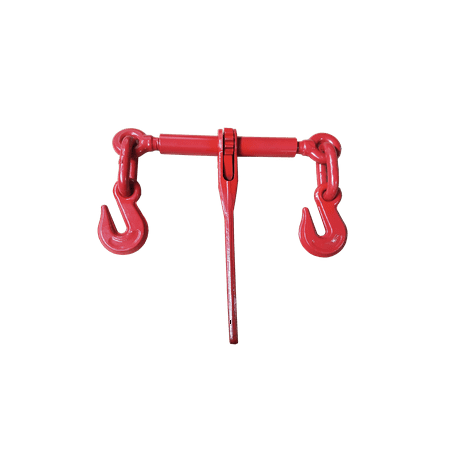 

(2) 1/2 - 5/8 Ratchet Chain Load Binder Boomer Tie Down Rigging 0900150