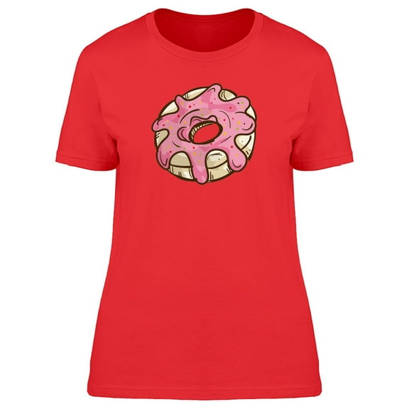 Pink Glaze Doughnut Tee Women's -Image by Shutterstock