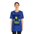 thumbnail image 3 of DJH Apparel | Women's Sports Is A Real Thing Tennis Unisex Tshirt, 3 of 8