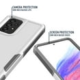 thumbnail image 4 of NIFFPD Samsung Galaxy A53 5G Case with Screen Protector Tough Rugged Shockproof Protective Phone Case for Samsung A53 5G White&Gray, 4 of 8