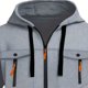 thumbnail image 5 of pstuiky camisa de manga larga para hombre, Cárdigan de manga larga con capucha y cremallera de color liso para hombre con múltiples bolsillos Tops de talla grande para hombre xxxl, 5 of 7
