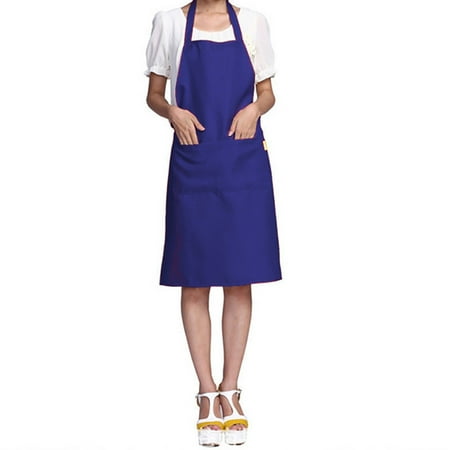

XHAO Solid Color Oil-resistant Restaurant Home Kitchen Cooking Protective Apron
