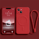thumbnail image 3 of Liquid Silicone Case For iPhone 15 11 13 12 14 Pro Max Mini XR Xs Plus SE Phone Magnetic Wireless Charging For Magsafe Cover, 3 of 5
