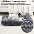 thumbnail image 4 of KSIIA Dog Crate Beds 30" Plush Washable Dog Kennel Pad for Small Dogs with Non-Slip Bottom, 4 of 10