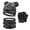 Blackwhite, variant on FZ FANTASTIC ZONE Kids Toddler Infants Winter Hats Scarfs Gloves Set Pompom Beanie Caps Mittens Neck Warmer with Fleece for 0 6 12 18 Months 1 2 3 4 Years Old Baby Girls Boys Gifts, Green
