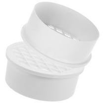 RUNROTOO 2Pcs Universal Drain Filter for Shower and Floor Drains 11.8x7.9x1.6in