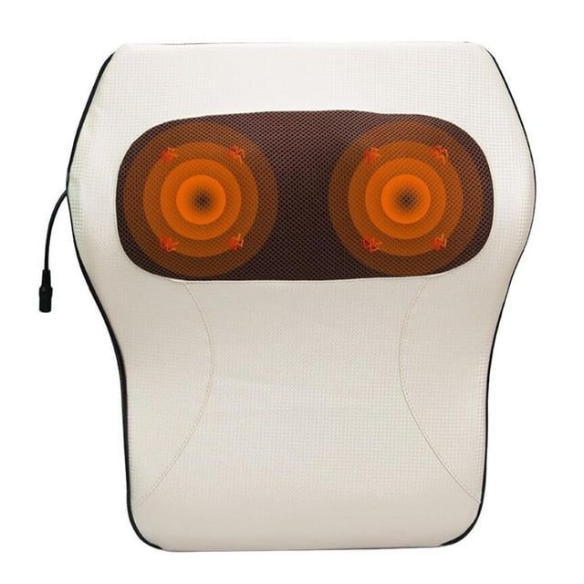 Masajeador de cuello y espalda Zulema Almohada de amasamiento 3 modos beige
