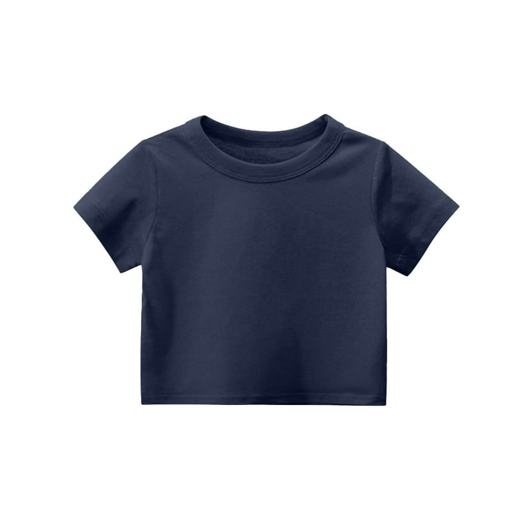 CCRFTGI Shirts for Teens Cute Crop Top 2025 Summer Short Sleeve