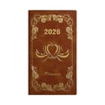 thumbnail image 1 of 2026 Daily Planner Portable Notebook 6.8 in x 3.7 in Lined Paper Journal with Wood Pulp Pages and Solid Cover, 1 of 8