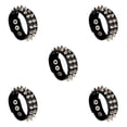 thumbnail image 3 of Guardurnaity Pulseras con remaches góticos, brazaletes Punk duraderos, resistentes, Unisex, estirables, joyería de moda, regalo para mujer, Type2 NO2, 3 of 6